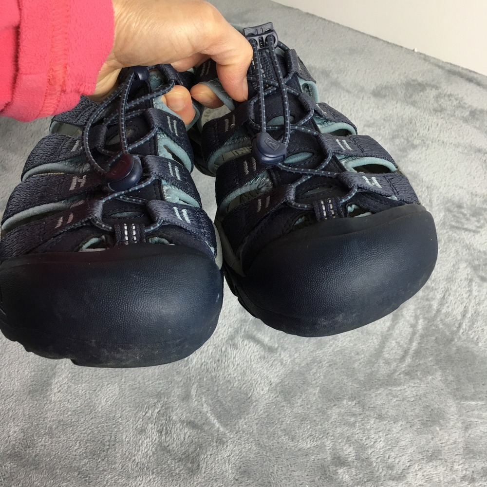 KEEN Newport H2 Hiking Sandals Womens 9 Navy Blue Toggle-Lace Outdoor Gorpcore - Picture 5 of 13